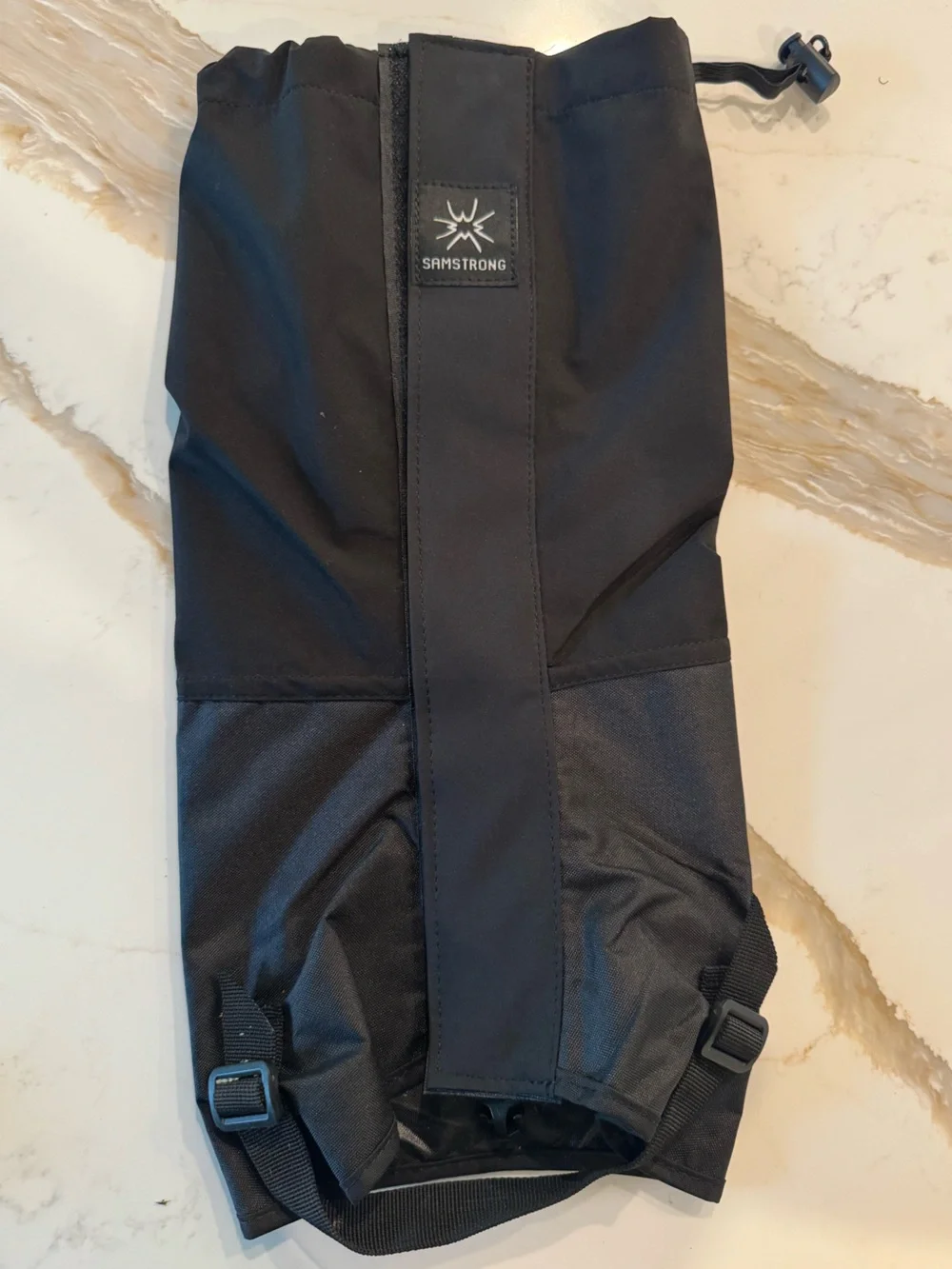 Samstrong Waterproof Hiking Gaiters Black Trail Leg Covers